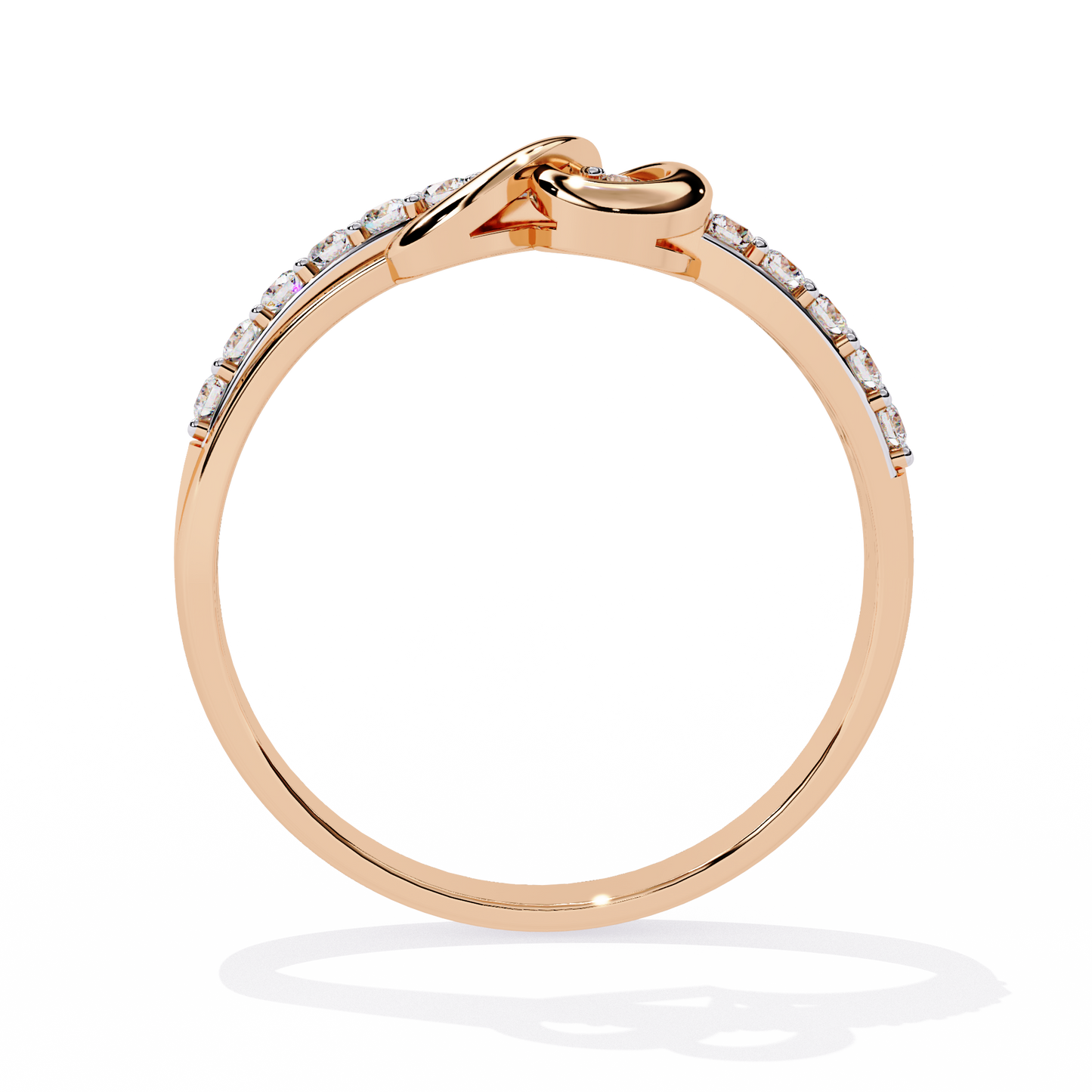 Timeless Treasure: 14k Gold Ring with 0.16ct Diamonds