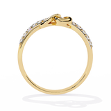 Timeless Treasure: 14k Gold Ring with 0.16ct Diamonds