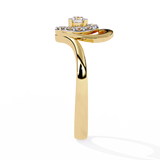 14K Gold 0.26 CT Lab Grown Diamond Heart Ring – IGI Certified, Customizable