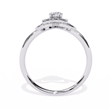 14K Gold 0.26 CT Lab Grown Diamond Heart Ring – IGI Certified, Customizable