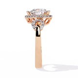 Radiant Heart: 1.88ct Diamond Ring With 14k Gold