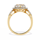 Radiant Heart: 1.88ct Diamond Ring With 14k Gold