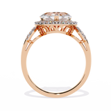 Radiant Heart: 1.88ct Diamond Ring With 14k Gold
