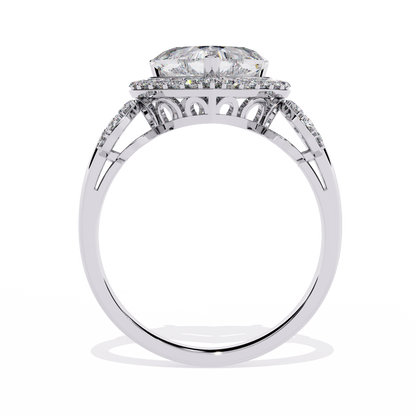 Radiant Heart: 1.88ct Diamond Ring With 14k Gold