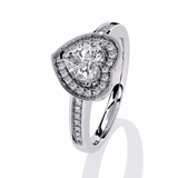 Love's Carousel: 14k Gold Ring with 0.70ct Diamond