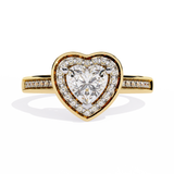 Love's Carousel: 14k Gold Ring with 0.70ct Diamond
