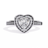 Love's Carousel: 14k Gold Ring with 0.70ct Diamond