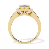 Love's Carousel: 14k Gold Ring with 0.70ct Diamond