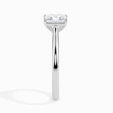Lab Grown Diamond with 1 CT Center Radiant Cut Solitaire in 14K  Gold -  IGI Certified & Customizable