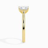 Lab Grown Diamond with 1 CT Center Radiant Cut Solitaire in 14K  Gold -  IGI Certified & Customizable