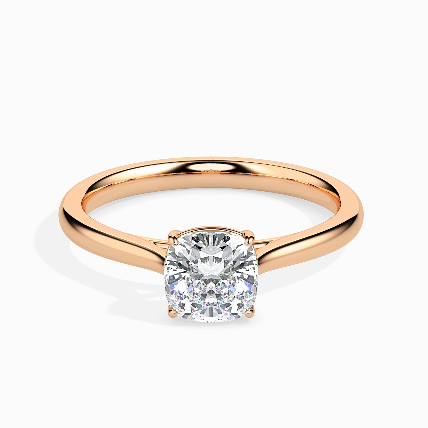 Subtle Radiance: 1.02 ct Diamond Set in Distinctive 3.24kt Gold