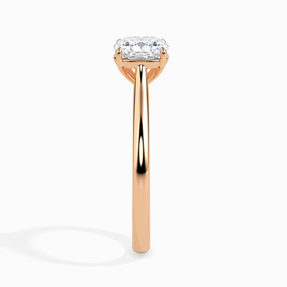 Subtle Radiance: 1.02 ct Diamond Set in Distinctive 3.24kt Gold