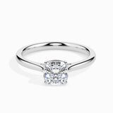 Lab Grown Diamonds with 1.02 CT Center Solitaire in 14K  Gold -  IGI Certified & Customizable