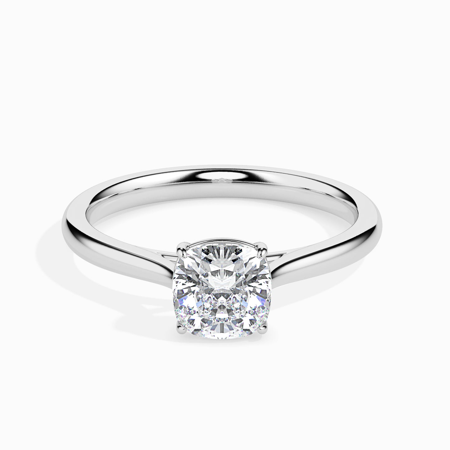 Subtle Radiance: 1.02 ct Diamond Set in Distinctive 3.24kt Gold