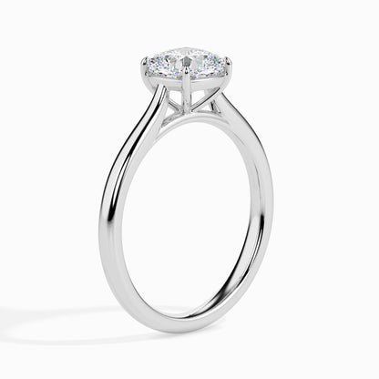 Subtle Radiance: 1.02 ct Diamond Set in Distinctive 3.24kt Gold