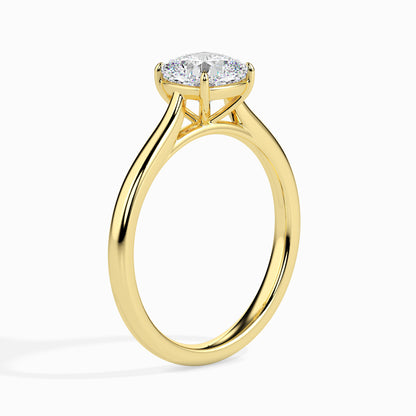 Subtle Radiance: 1.02 ct Diamond Set in Distinctive 3.24kt Gold