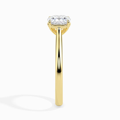 Subtle Radiance: 1.02 ct Diamond Set in Distinctive 3.24kt Gold