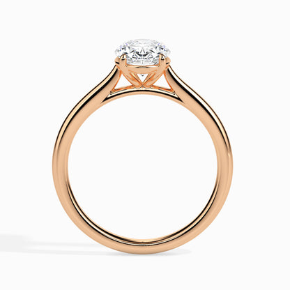 Timeless Elegance: 1.05 ct Diamond Solitaire, 3.18kt Gold