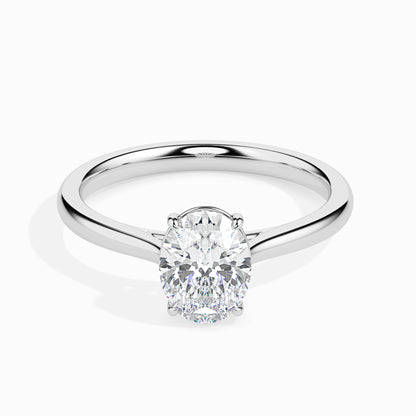 Timeless Elegance: 1.05 ct Diamond Solitaire, 3.18kt Gold