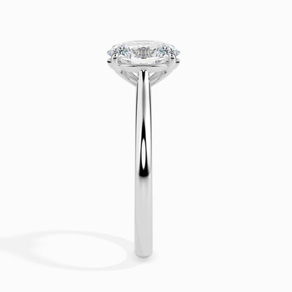 Timeless Elegance: 1.05 ct Diamond Solitaire, 3.18kt Gold