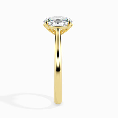 Timeless Elegance: 1.05 ct Diamond Solitaire, 3.18kt Gold