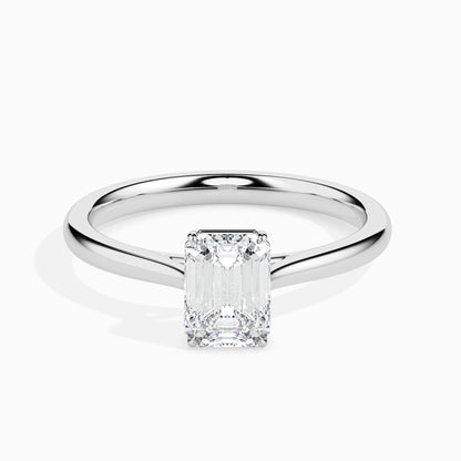 Classic Sparkle: 1.02 ct Diamond Ring, Simple 3.2kt Gold