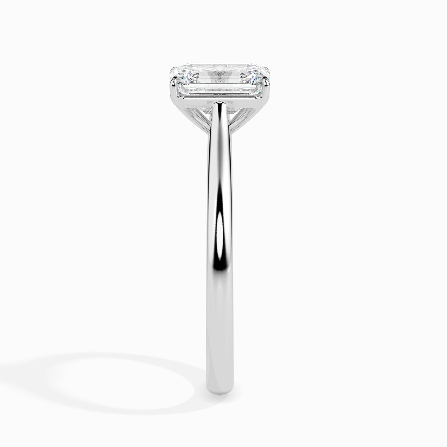 Classic Sparkle: 1.02 ct Diamond Ring, Simple 3.2kt Gold