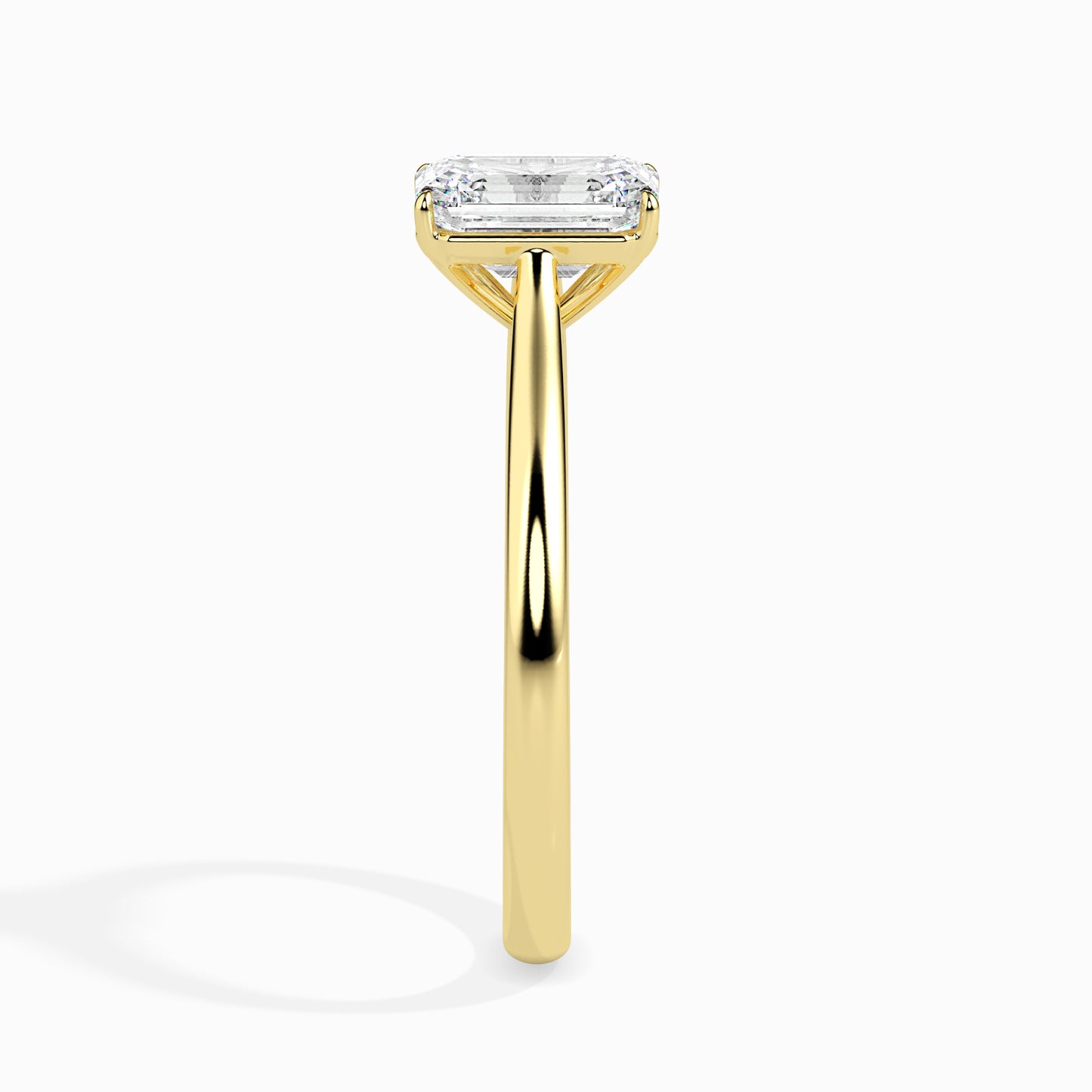 Classic Sparkle: 1.02 ct Diamond Ring, Simple 3.2kt Gold