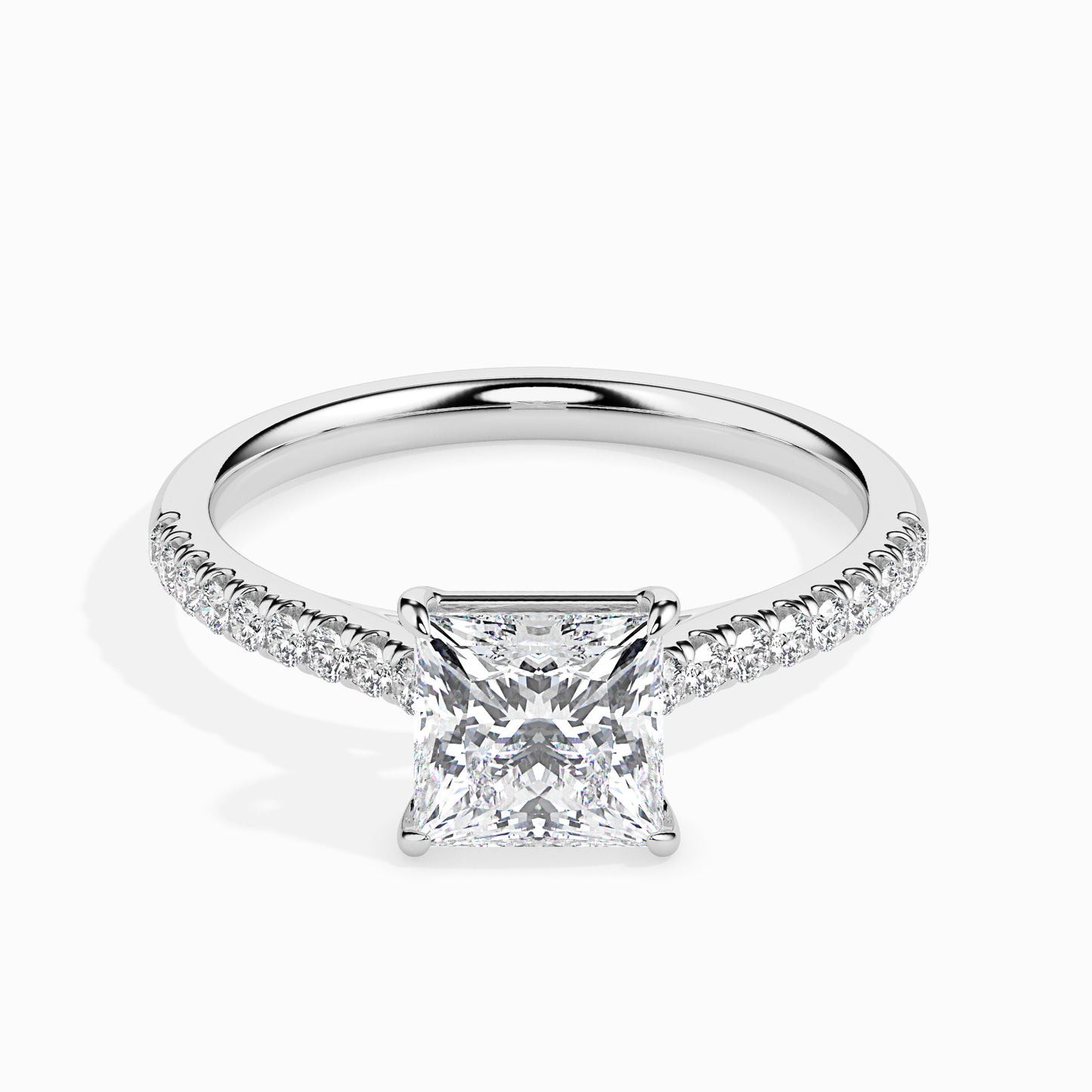 A Touch of Sparkle: 1.3 ct Diamond, Warm 2.95kt Gold Setting