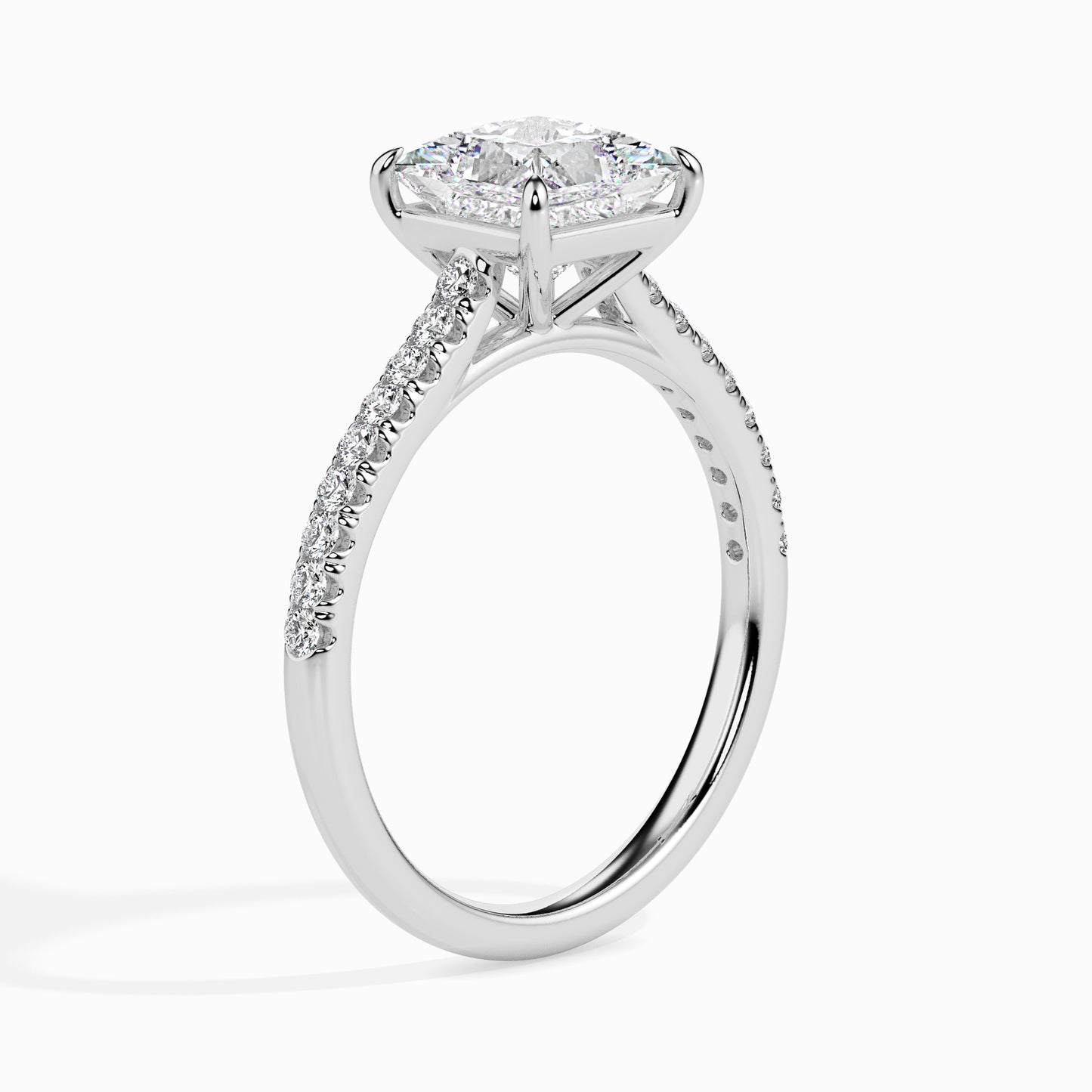 A Touch of Sparkle: 1.3 ct Diamond, Warm 2.95kt Gold Setting