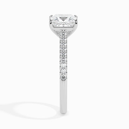 A Touch of Sparkle: 1.3 ct Diamond, Warm 2.95kt Gold Setting