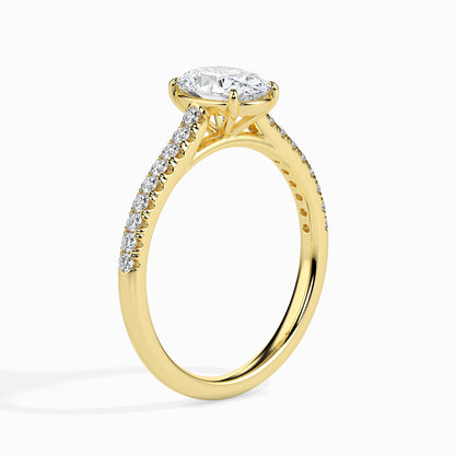 Timeless Elegance: 1.27 ct Diamond Solitaire, 2.83kt Gold