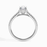 Lab Grown Diamond 1.02 CT  Centre Solitaire Marquise Cut with 0.17 CT Side Stones in 14K Gold – IGI Certified & Customizable Fine Jewelry