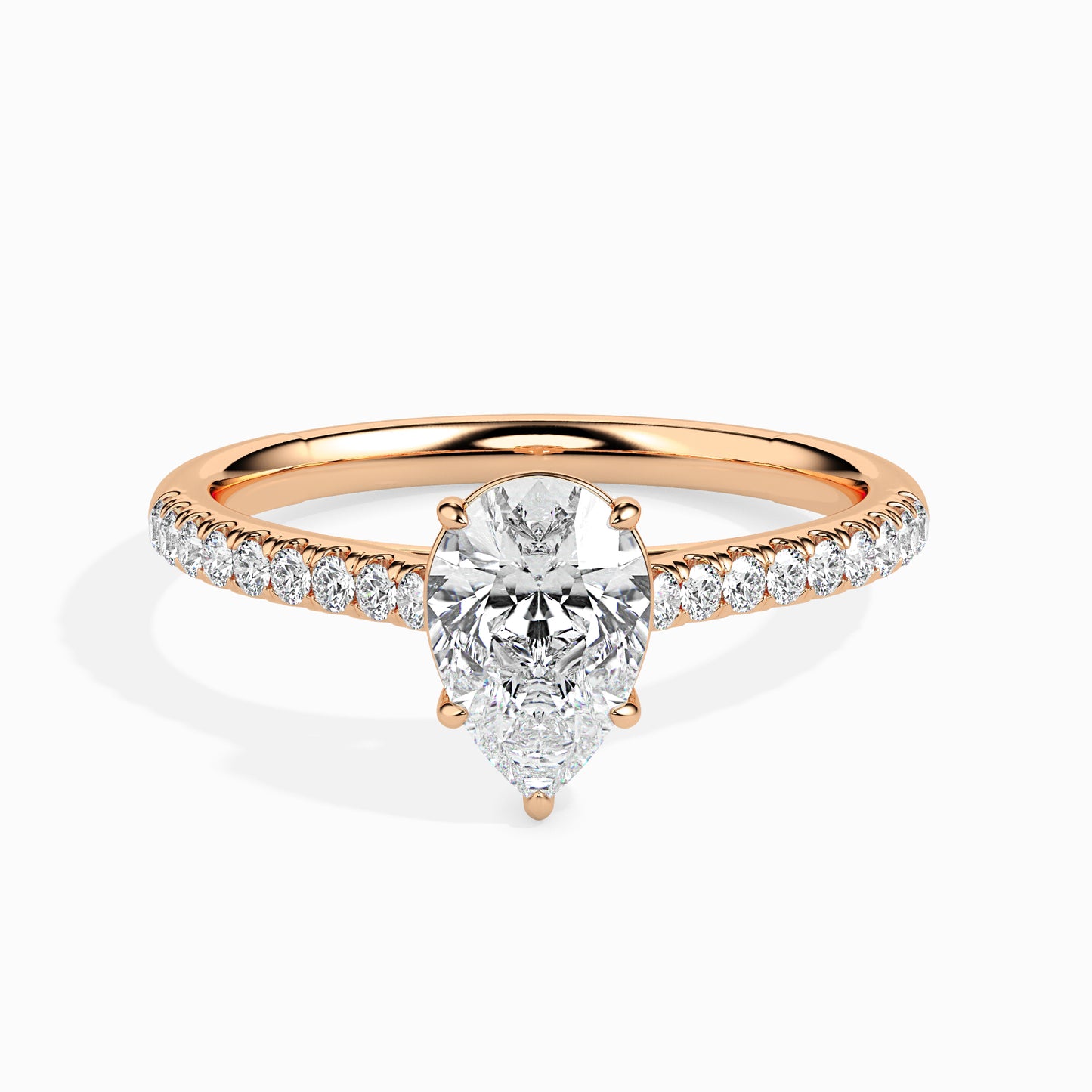 Devotion: 1.38 ct Heart-Shaped Diamond, 2.94kt Gold
