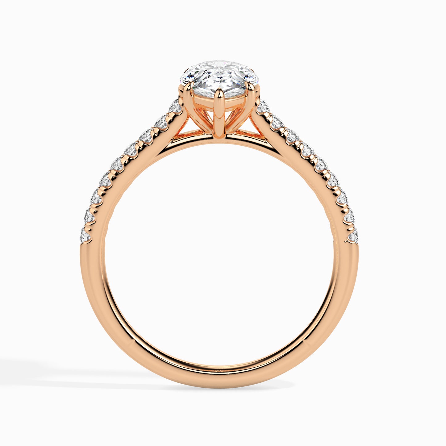 Devotion: 1.38 ct Heart-Shaped Diamond, 2.94kt Gold