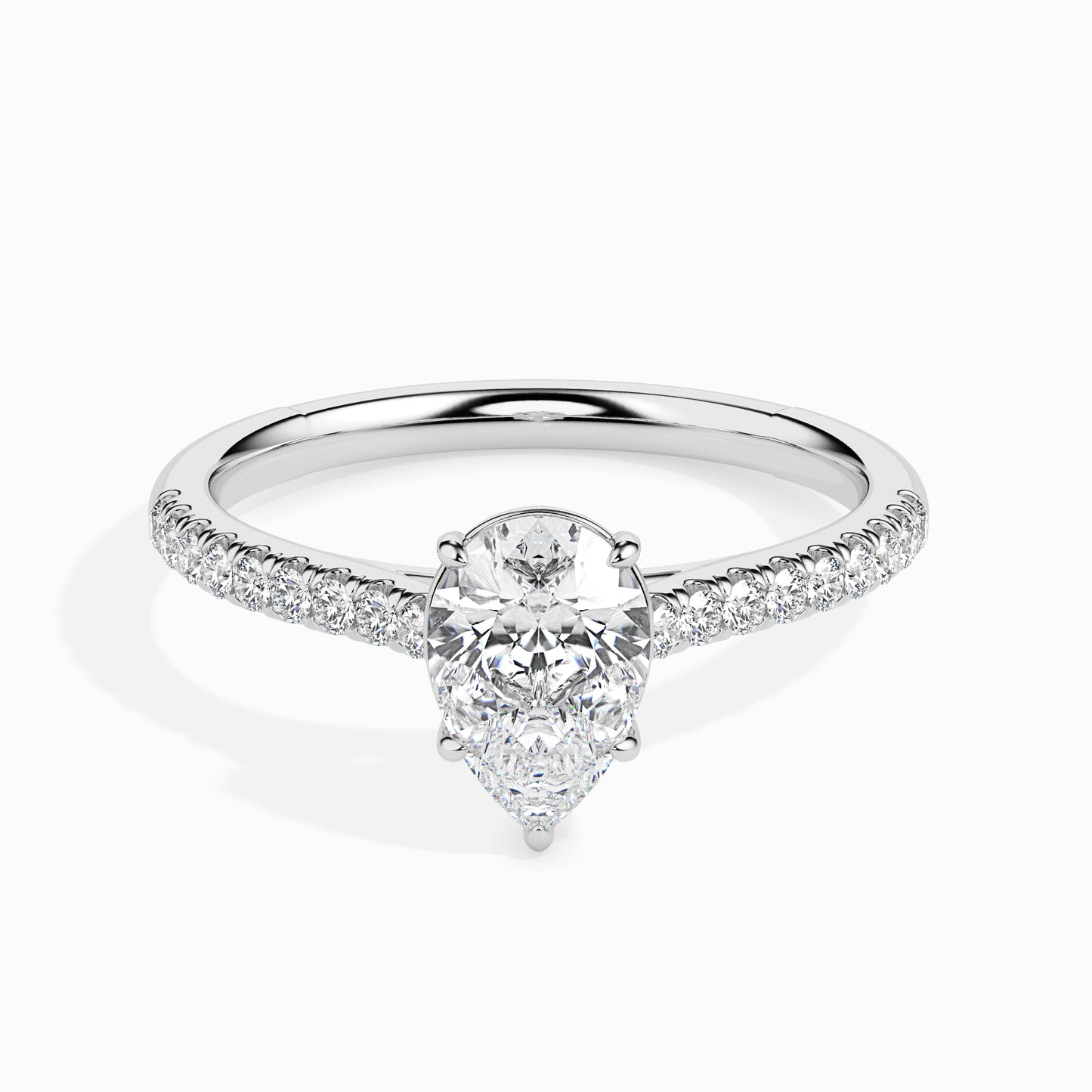 Devotion: 1.38 ct Heart-Shaped Diamond, 2.94kt Gold