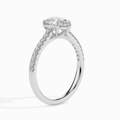 Devotion: 1.38 ct Heart-Shaped Diamond, 2.94kt Gold