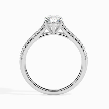 Devotion: 1.38 ct Heart-Shaped Diamond, 2.94kt Gold