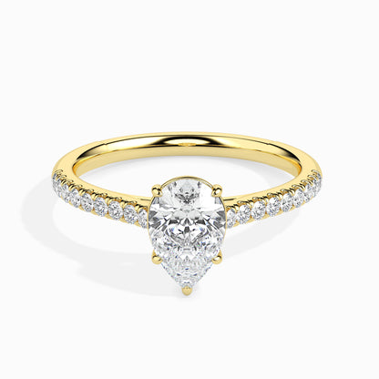Devotion: 1.38 ct Heart-Shaped Diamond, 2.94kt Gold