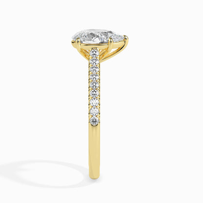 Devotion: 1.38 ct Heart-Shaped Diamond, 2.94kt Gold