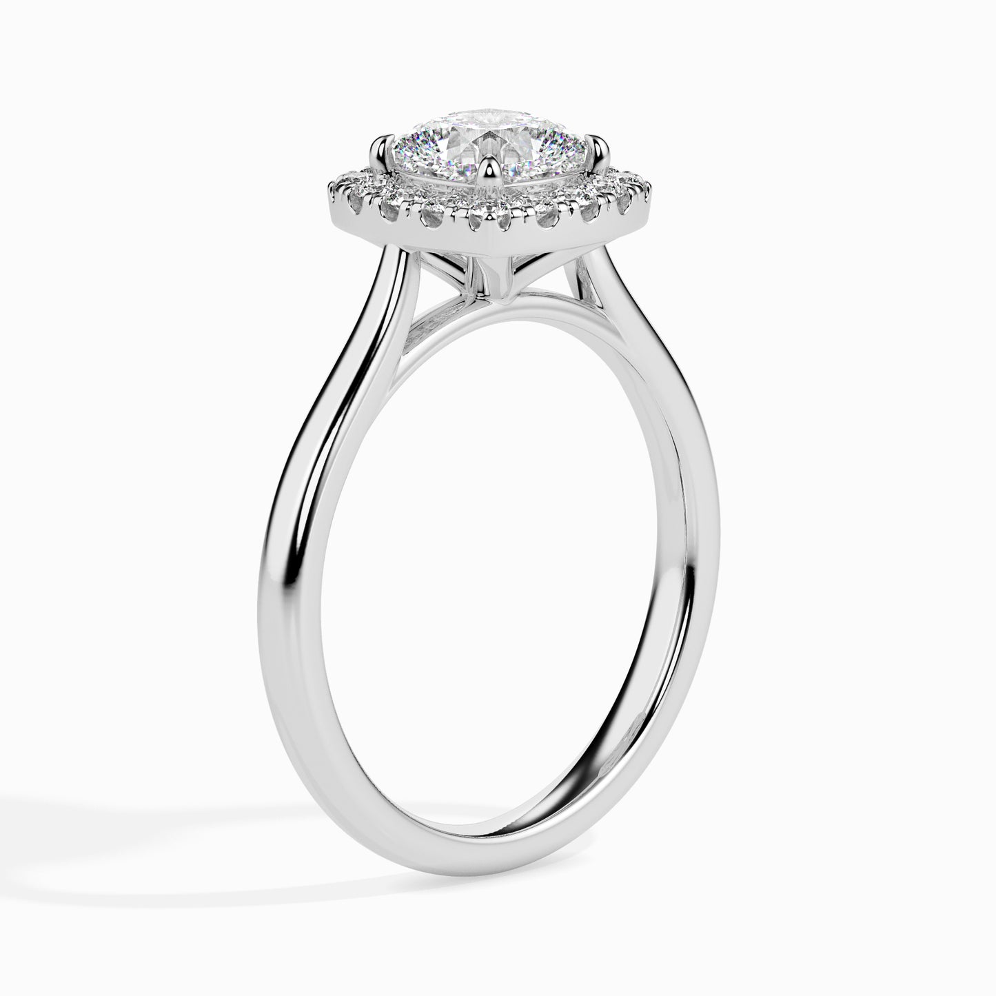 A Touch of Sparkle: 1.32 ct Diamond, Warm 4.25kt Gold
