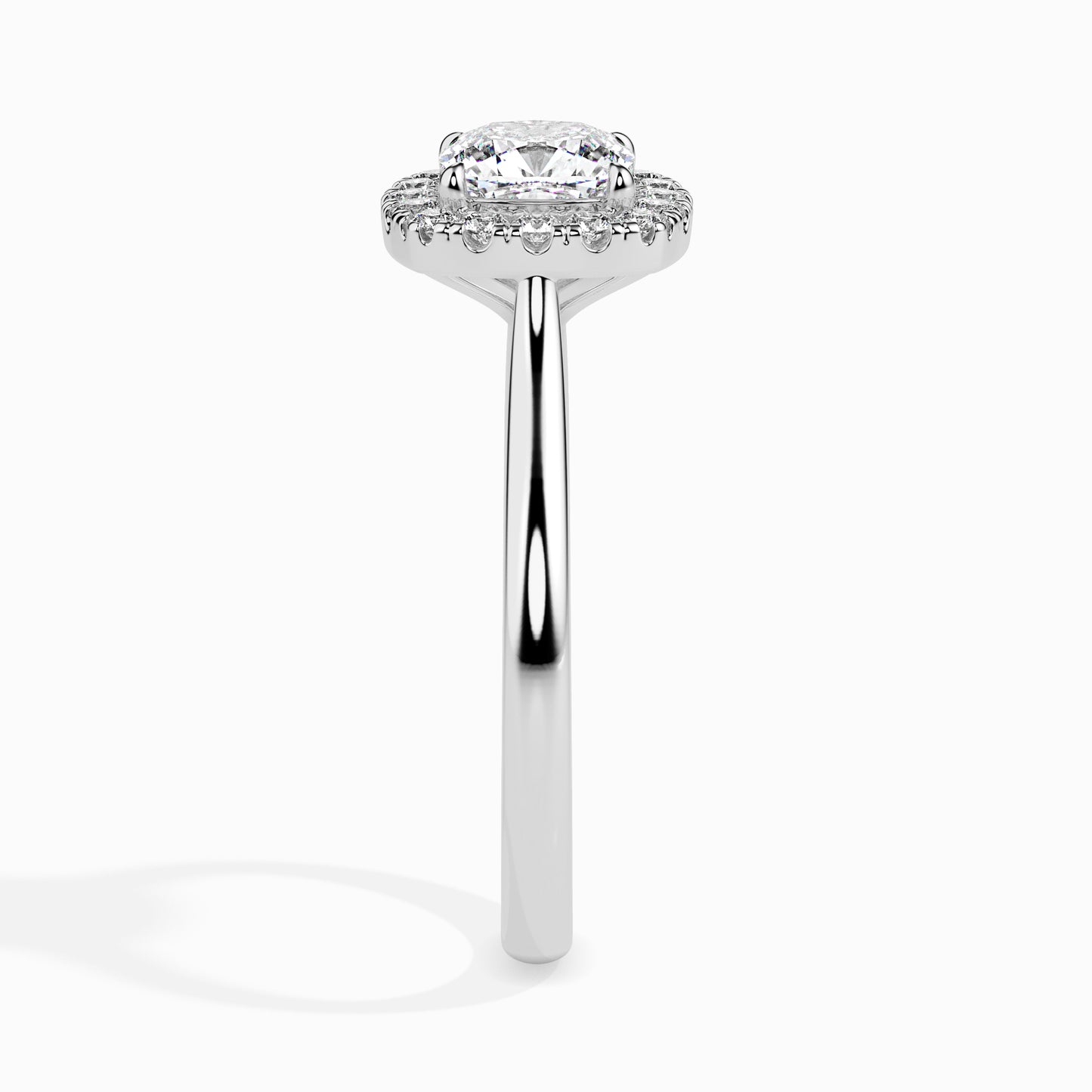 A Touch of Sparkle: 1.32 ct Diamond, Warm 4.25kt Gold