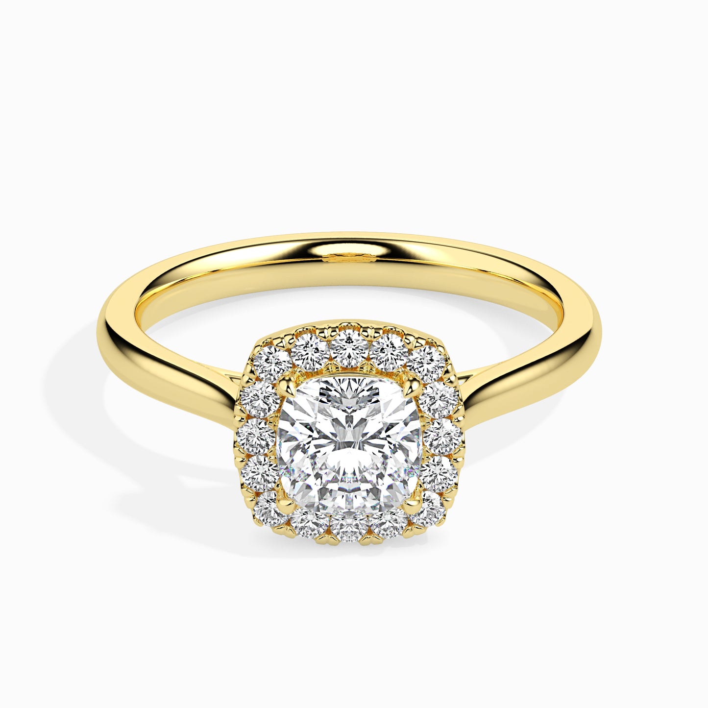 A Touch of Sparkle: 1.32 ct Diamond, Warm 4.25kt Gold