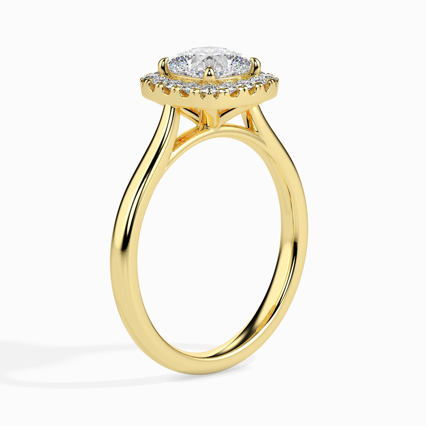 A Touch of Sparkle: 1.32 ct Diamond, Warm 4.25kt Gold