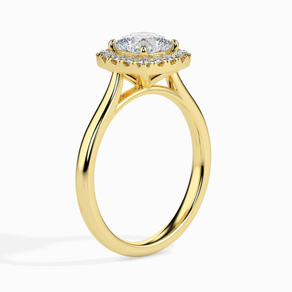 A Touch of Sparkle: 1.32 ct Diamond, Warm 4.25kt Gold
