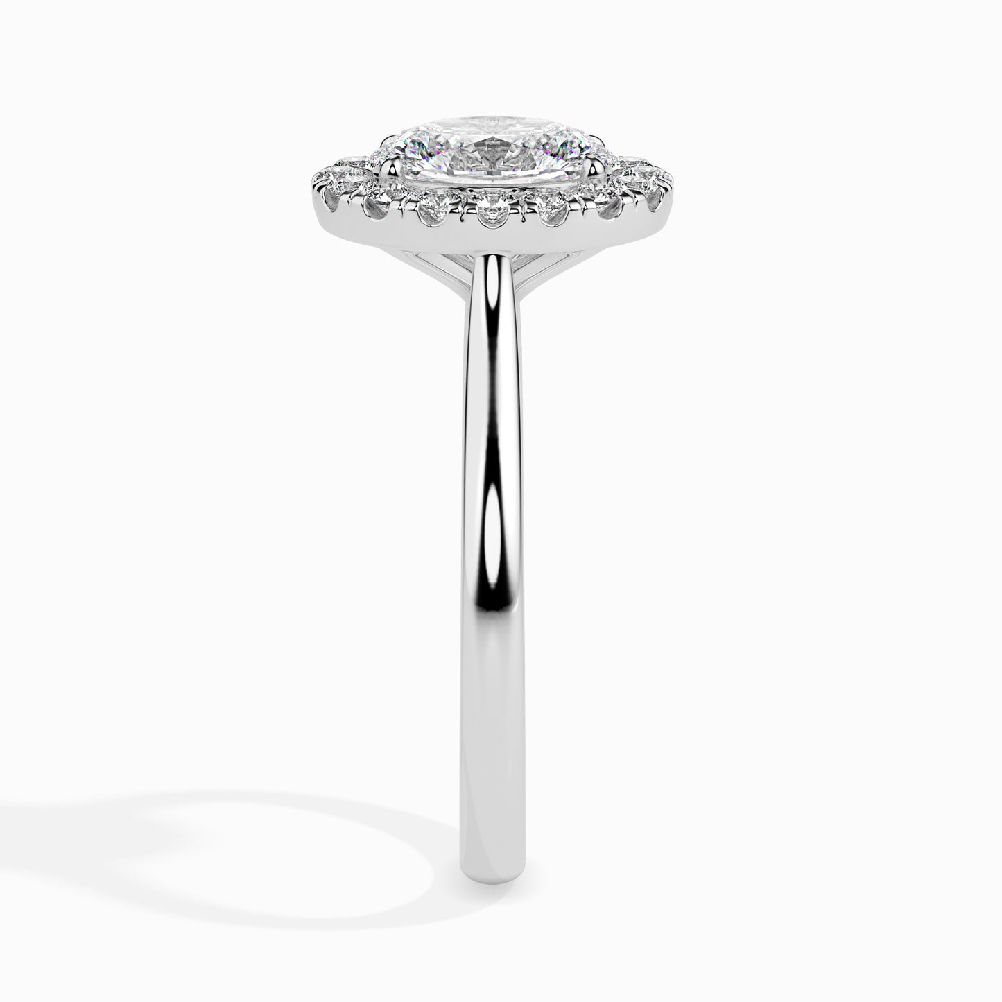 Subtle Radiance: 1.34 ct Diamond Set in Distinctive 14k Gold