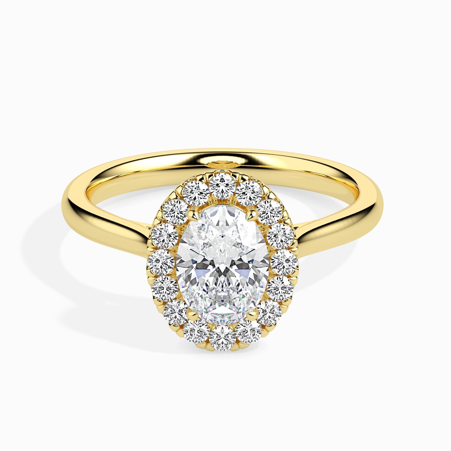 Subtle Radiance: 1.34 ct Diamond Set in Distinctive 14k Gold