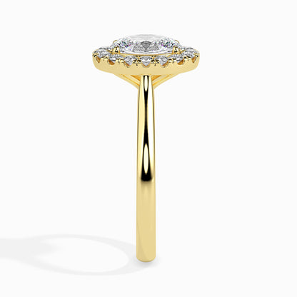 Subtle Radiance: 1.34 ct Diamond Set in Distinctive 14k Gold