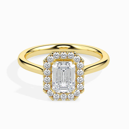 Timeless Sparkle: 1.34 ct Diamond Ring in 4.23kt Gold