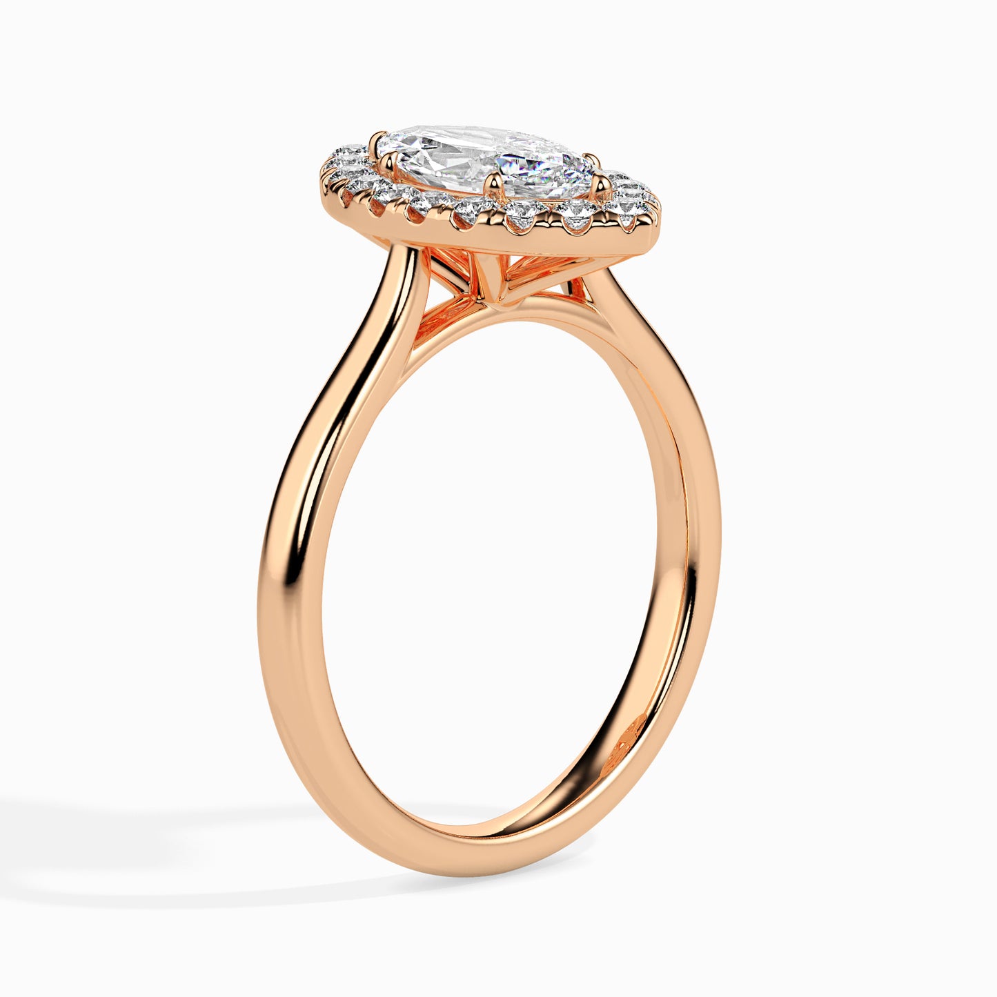 Understated Beauty: 1.33 ct Diamond Solitaire, 4.57kt Gold Band